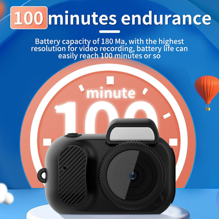 Norvo | Mini Digital Camera 1080P Fargeskjerm og 100-minutters batteri – Lurevo (1+1 GRATIS)