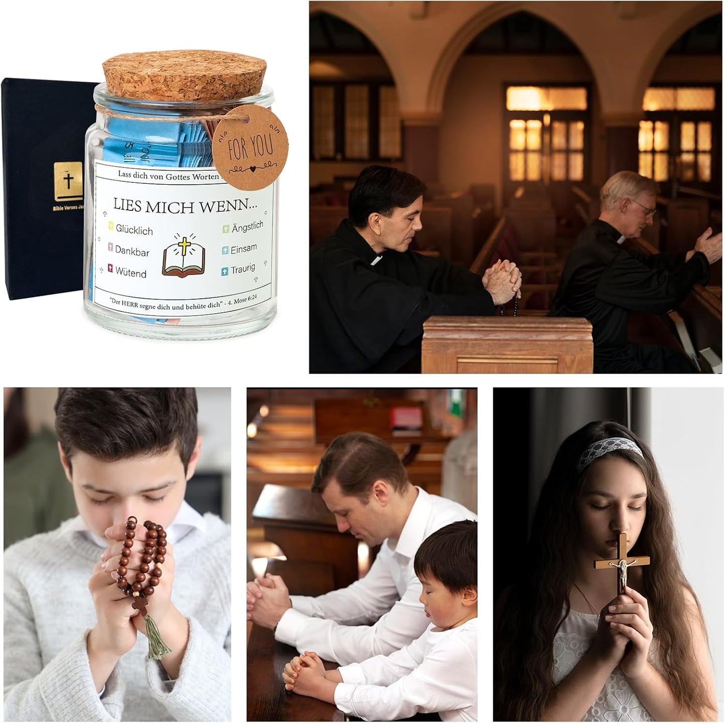 Norvo | Håndlaget 90 Dagers Bibelvers Glass