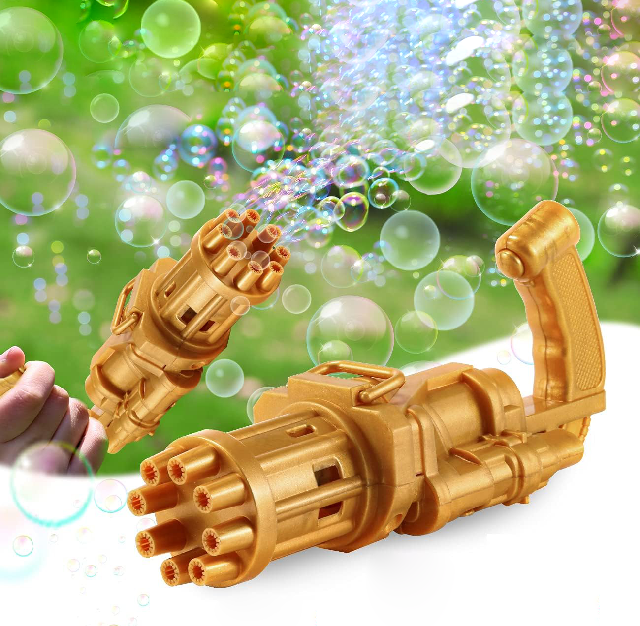 Norvo | BubbleStorm | Magisk Bølge Regn - Automatisk Bobleblåser