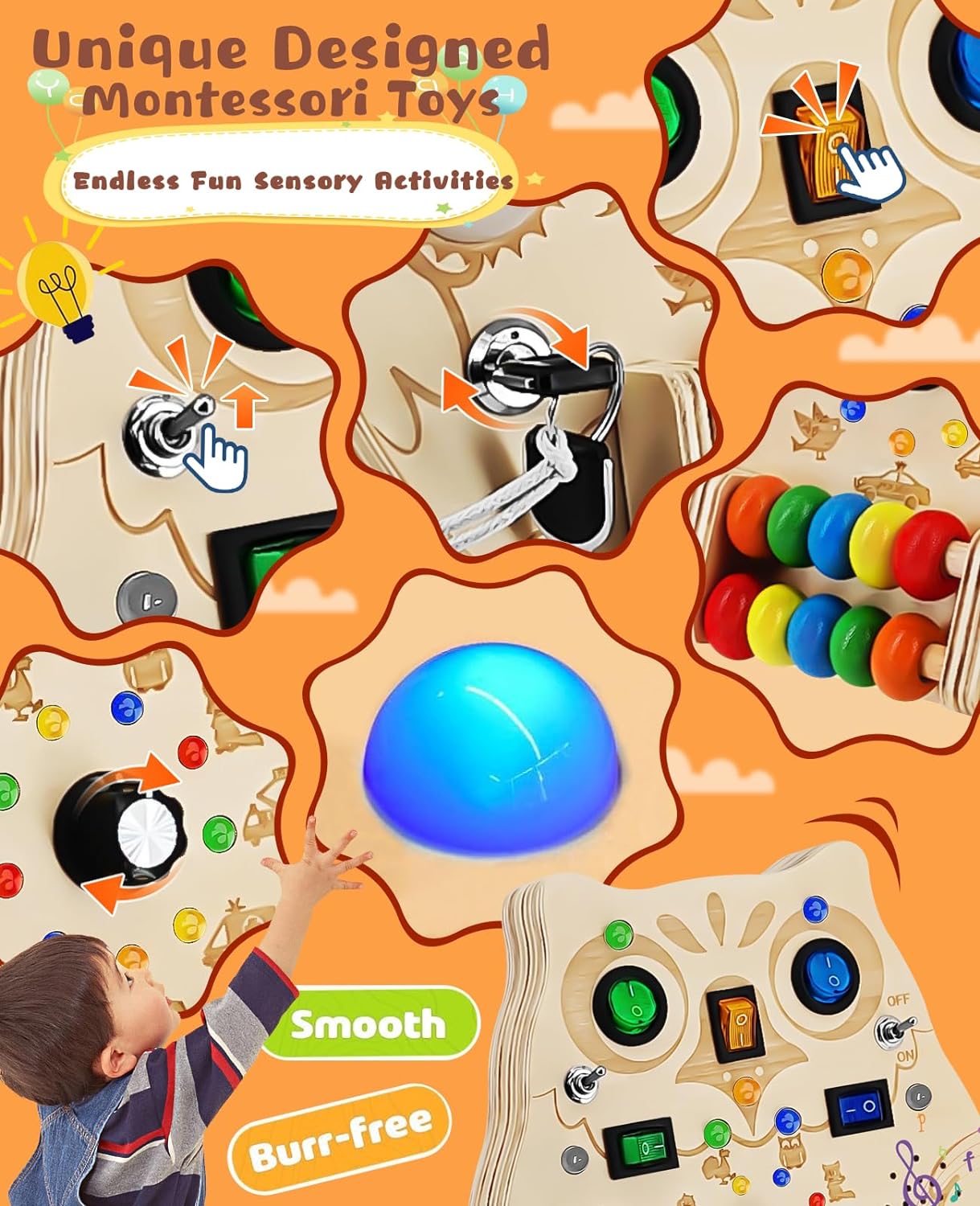 Norvo | Spillbrett - Oppdag og lær med det fortryllende spillbrettet for barn