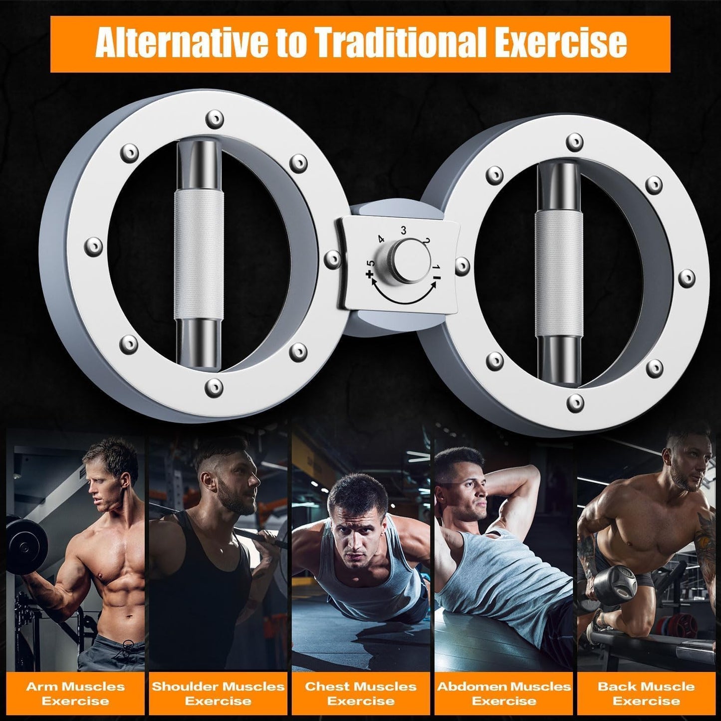 Frendorf | Twister Arm Treningsapparat med Justerbar 12LB Motstand og 360° Rotasjon – Zeynor