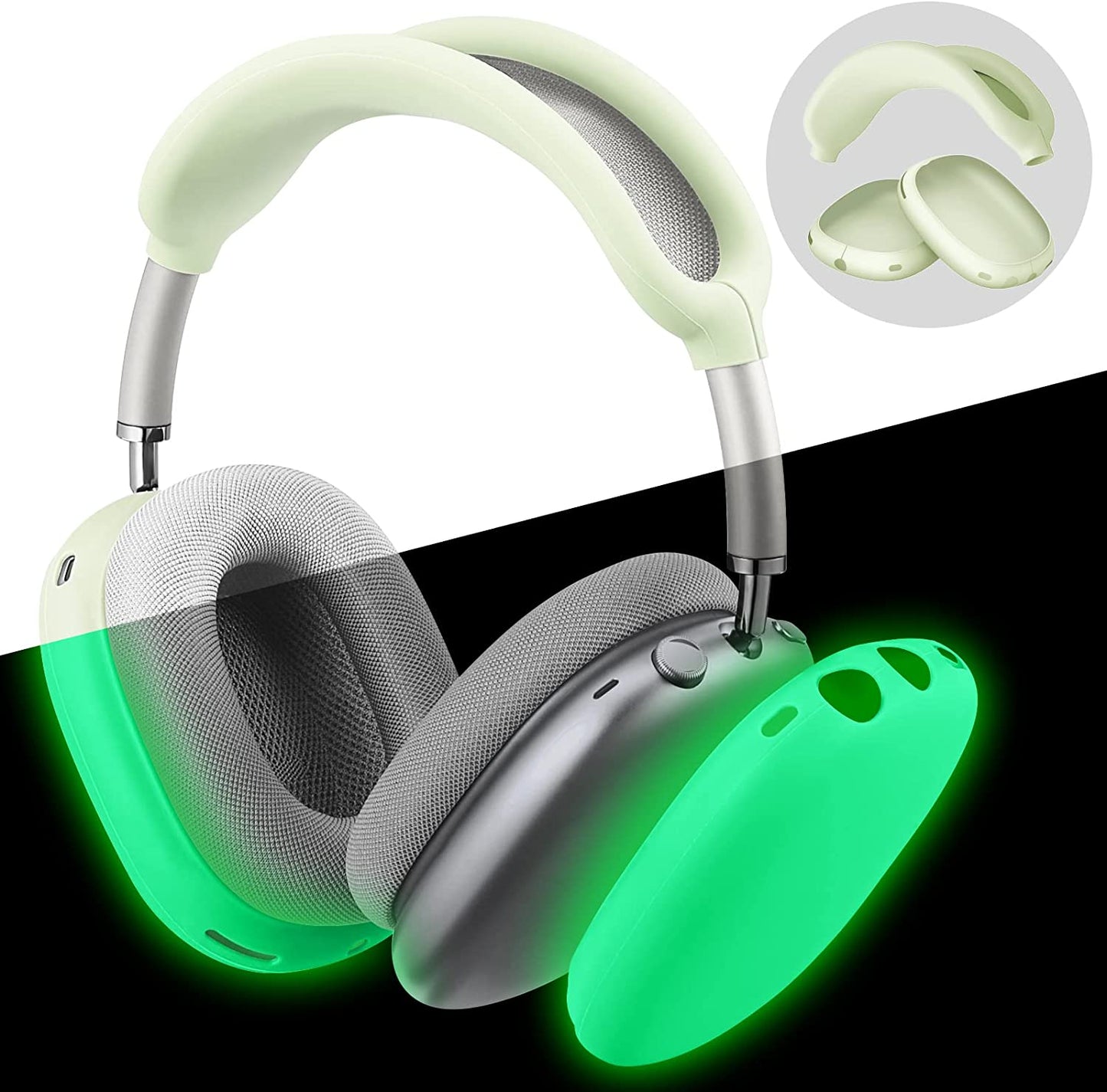 Norvo | AirPods Max Hodetelefoner, Anti-Ripe Ørekoppdeksel