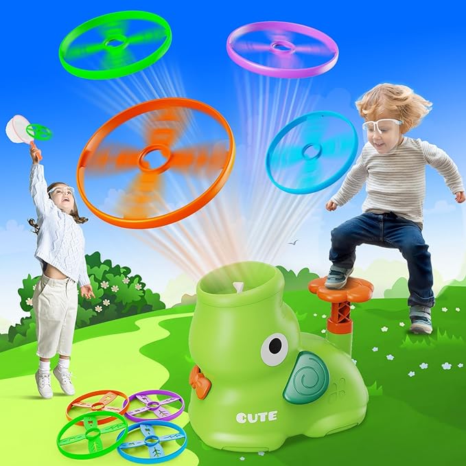 Norvo | AirZoom Launcher | Bring play fun to new heights - Flying Saucer Lekesett