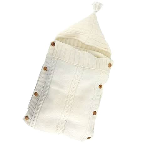 Norvo | Hugnest Baby Wrap – Cozy Newborn Sleeping Bag with Hood in Beige