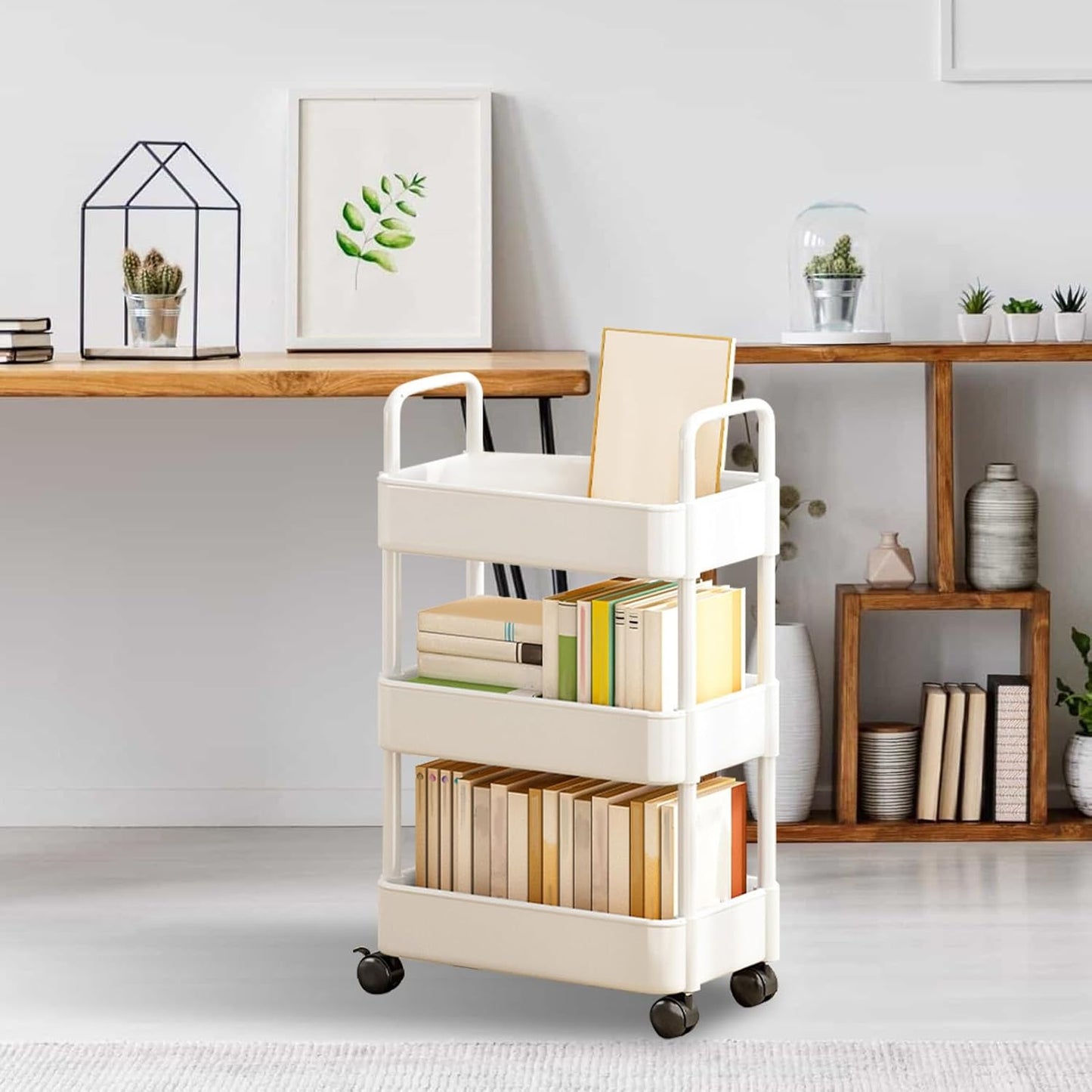 Frendorf | Rullende nyttevogn med hjul og håndtak – Veyora