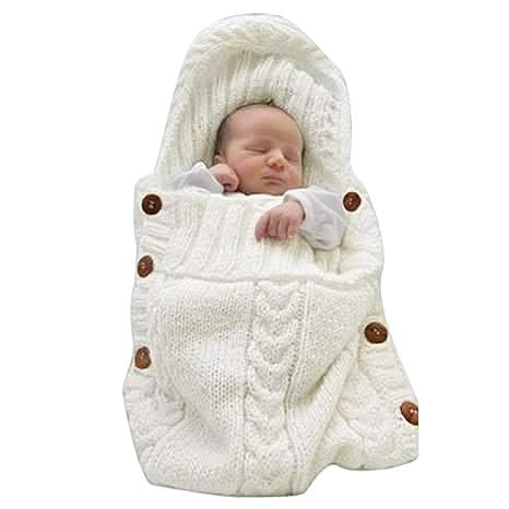 Norvo | Hugnest Baby Wrap – Cozy Newborn Sleeping Bag with Hood in Beige
