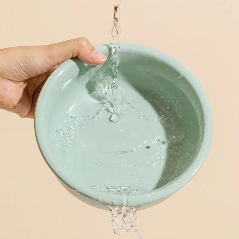 Norvo | Misha Keramisk Hevet Kattematbolle med Trestativ