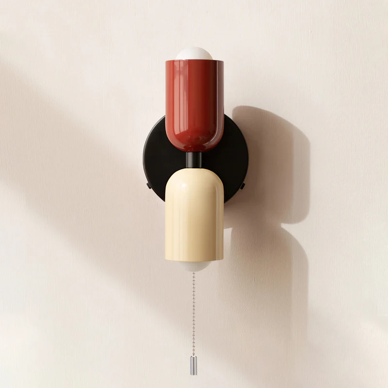 Norvo | Vegglampe Moderne Dobbel Glass Vegglampe