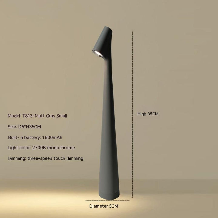 Norvo | Bordlampe Moderne Rød Metall LED Lys