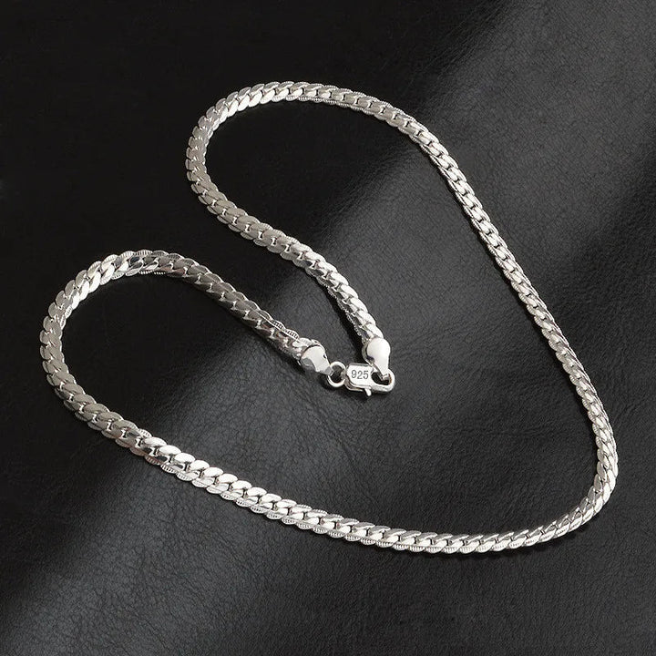 SilverGlow Halskjede – Luxe 925 Sølv Halskjede for Kvinner Norvo
