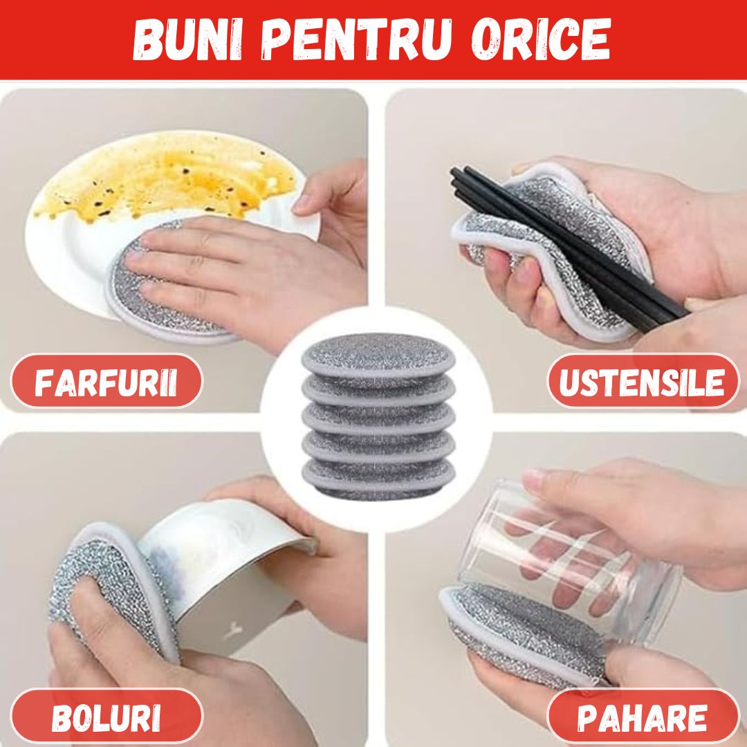 Norvo | BlitzKlar SpongeMates — Sett en stopper for frustrasjonen og rengjøringen som endelig gjør deg fri!