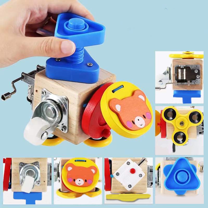 Norvo | Barne Sensorisk Aktivitetstavle Reisetøy