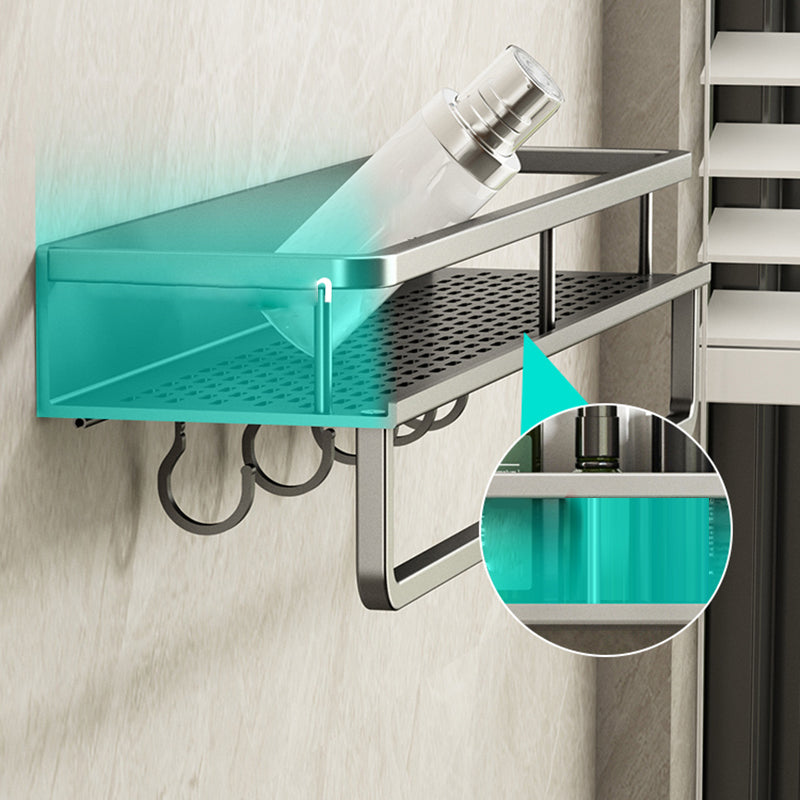 Norvo | Minimalisme Matt Metall Baderoms Tilbehør Sett Moderne Baderomshylle