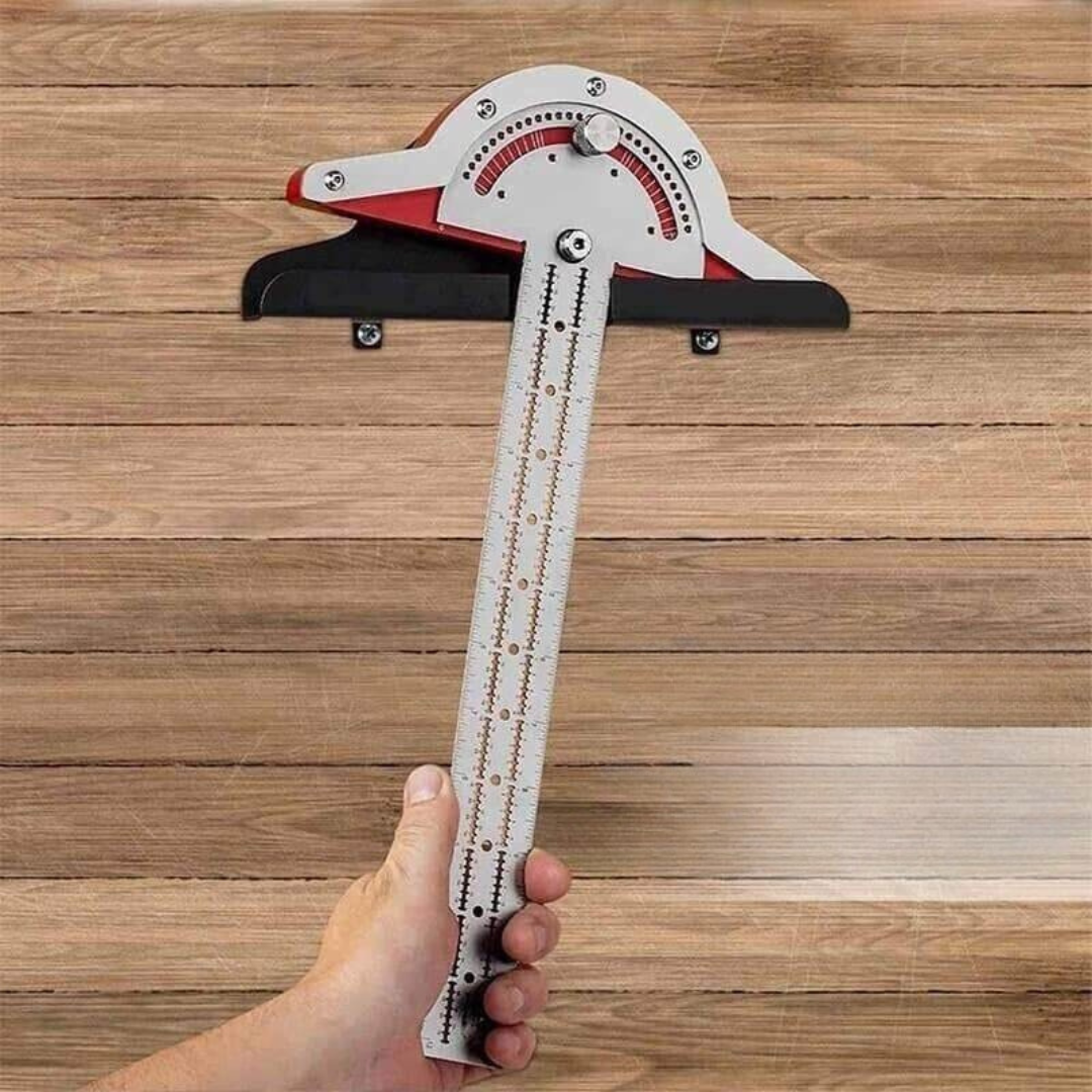 Norvo | Måleverktøy Presisjon Stål Linjal for Trearbeid