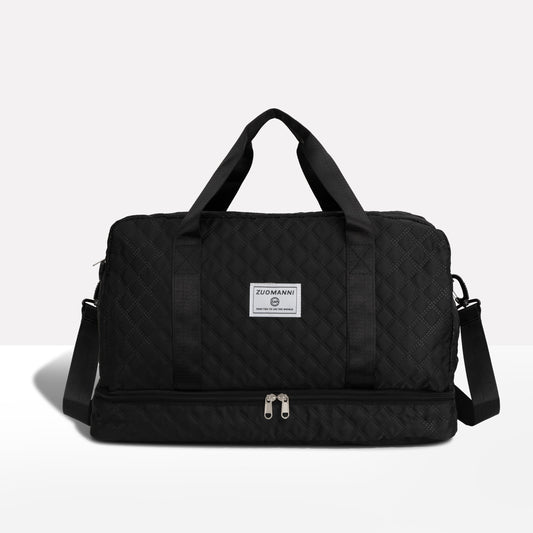 Norvo | Romslig Weekend Duffel Bag | Vanntett, Multikompartments & Ideal for Korte Turer og Treningsøkter