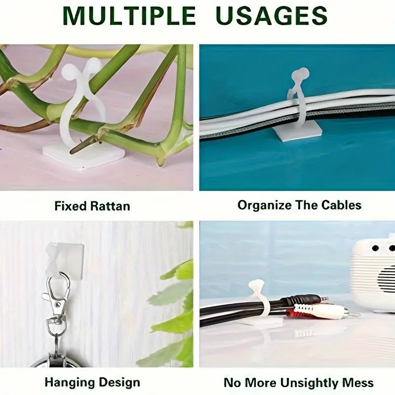 Norvo | Klatrevegg Montering Klemmer – Praktiske Planteholdere for Veggdekorasjon