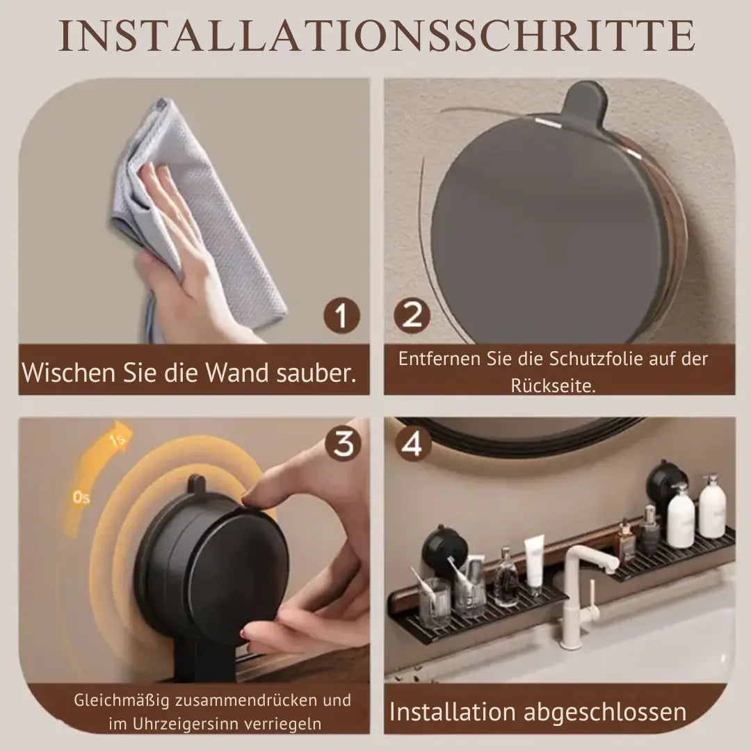 Norvo | FlexiHold Premium Hylle — Ikke mer kaos og stil som gjør vasken din til høydepunktet