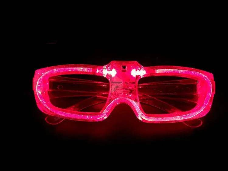 Norvo | LED Briller 2025 Nyttårs Fest Bar Konsert Rekvisitter Luminøse Briller