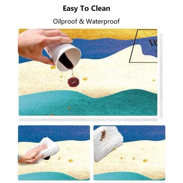 Norvo | Non-slip Teppe SoftGrip – Absorberende Vaskevennlig Teppe for Ethvert Rom