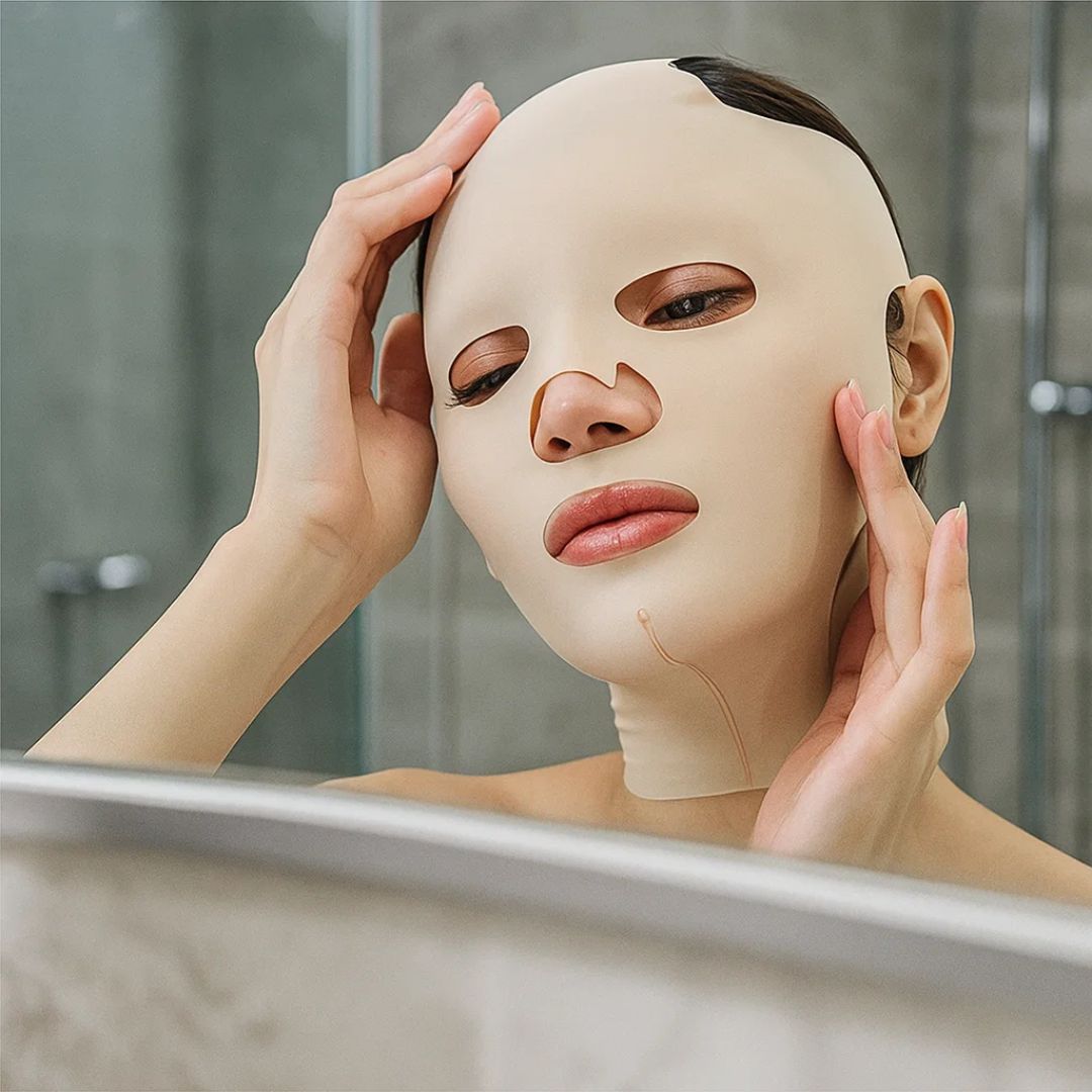 FirmLift | Anti‑Wrinkle Face Lift Mask – Reusable Compression – Soft Ergonomic Fit – Overnight Firming & Tightening for Mature Skin Norvo