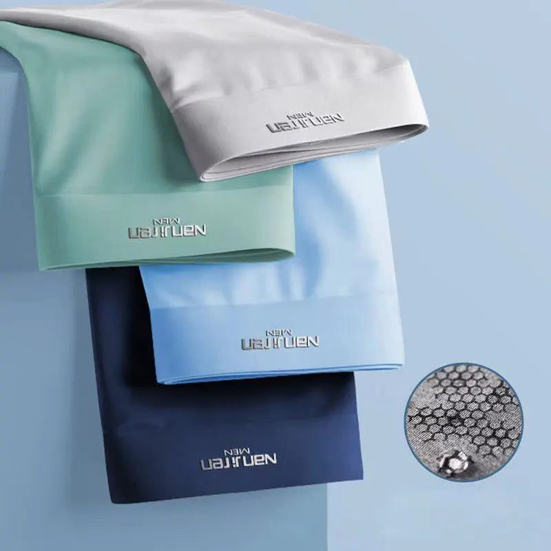 Norvo | CoolSilk 4-dels iskrem silke boxershorts med grafen teknologi