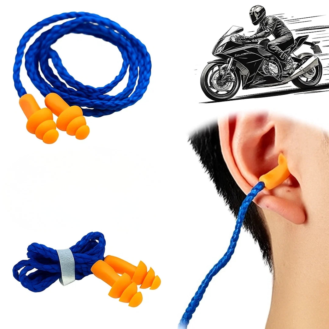 Støyreduksjon – Myk Gjenbrukbar Silikon – Hørselsvern På Jobb Søvnstudie Og Reiser Norvo