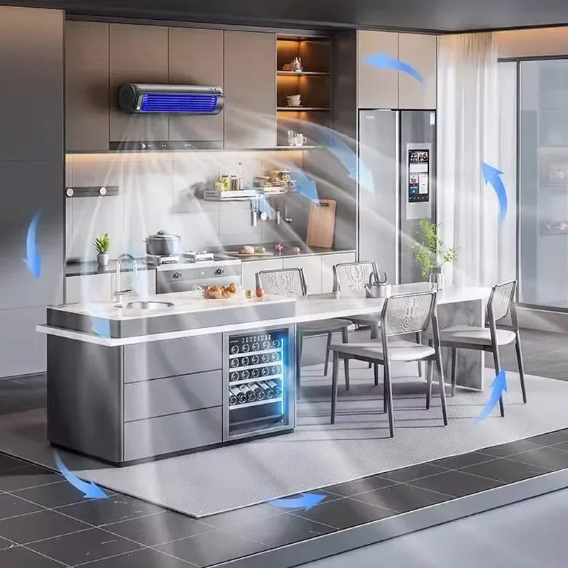 Bærbar luftkjøler | Trådløs, USB-oppladbar Norvo