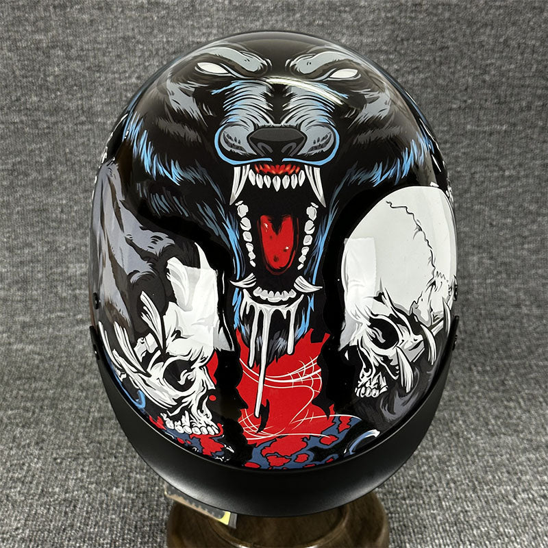 Norvo | City Hjelm for Chopper med Minimalistisk Design