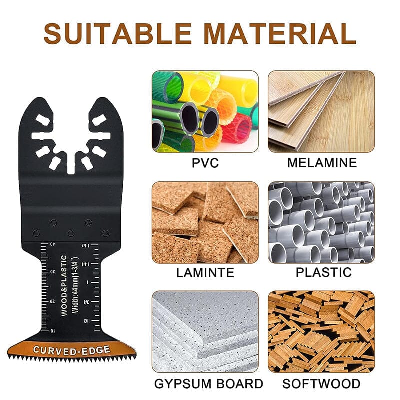 Norvo | Kantløs Oscillerende Verktøyklinger (20 Stykker)