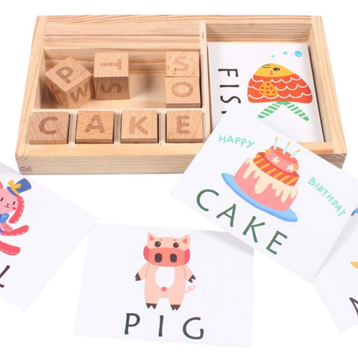 Alphabet Byggeklossleketøy for Barn | Norvo