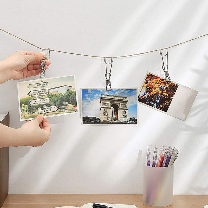 Norvo | Rustfritt stål metallklemmer med kroker