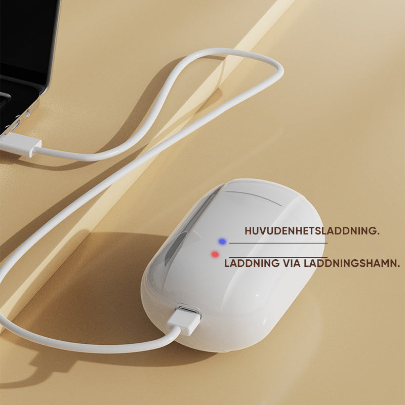 Norvo | Relaxify Bærbar Håndmassasjer | Trådløs & Kompakt | Dyp Massasje på Farten