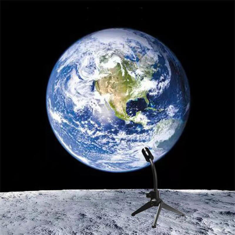 Moon Earth Projection LED Lampe | Norvo