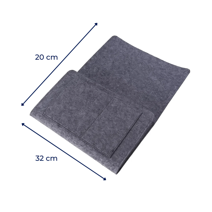 Essentials Within Reach – Tykk Filtdurabelt Materiale – Spar Plass Hold Orden & Nyt Nattkomfort Norvo