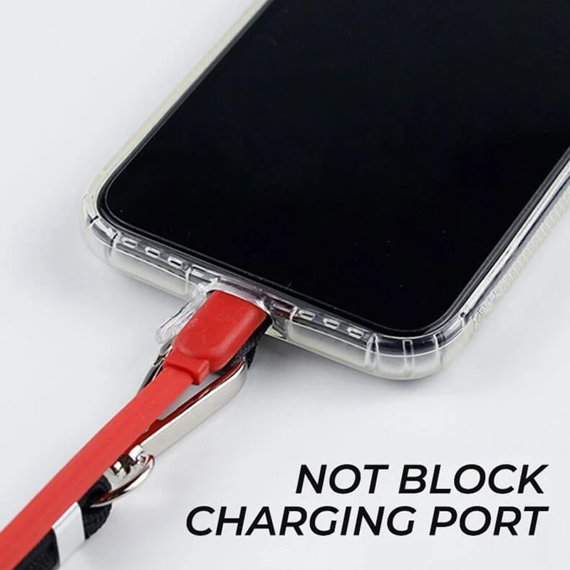Norvo | Universal Crossbody Nylon Patch Telefon Lanyards