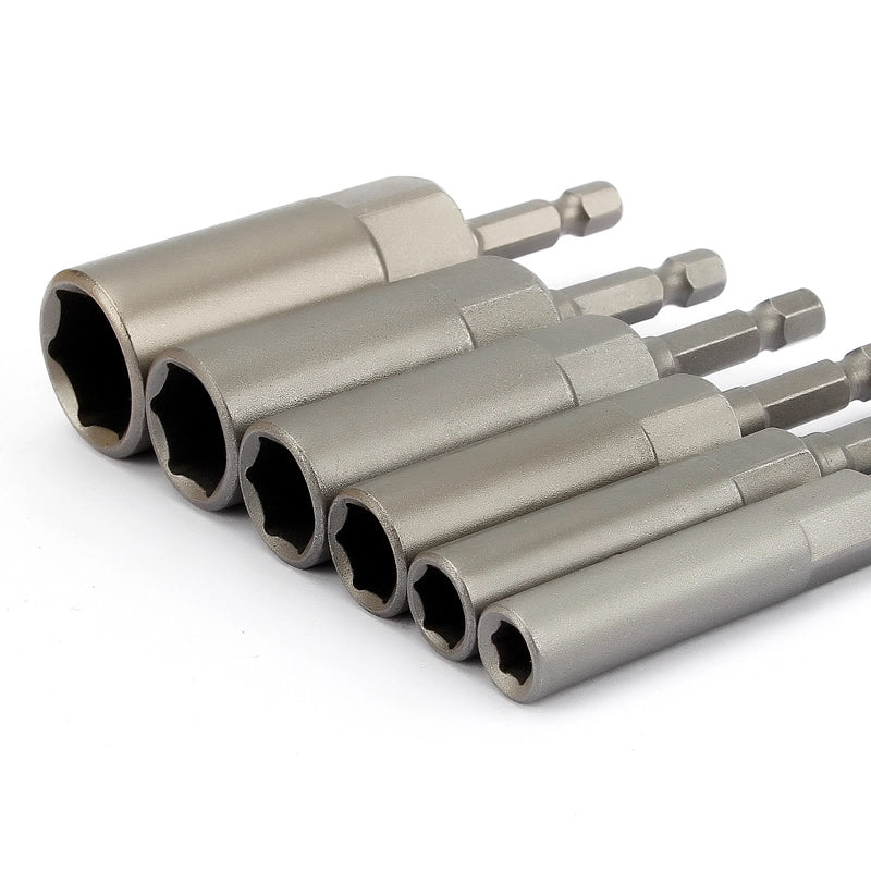 Norvo | Ekstra Dyp Hex Bit Socket Bolt Nut Driver Bit Sett