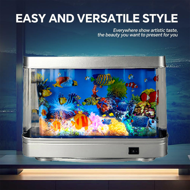 Norvo | Kunstig Tropisk Fiskebowl Lampe