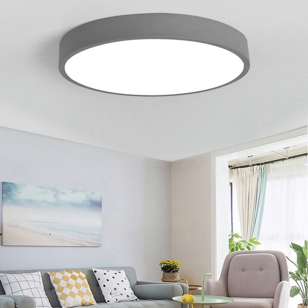 Norvo | Eterna LuxeRound LED Lys | Dekorativ rund taklampe for moderne stue, barnerom og kontor