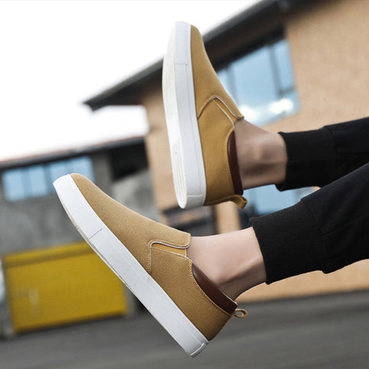 Norvo | Slip-On Sko laget av lerret for menn