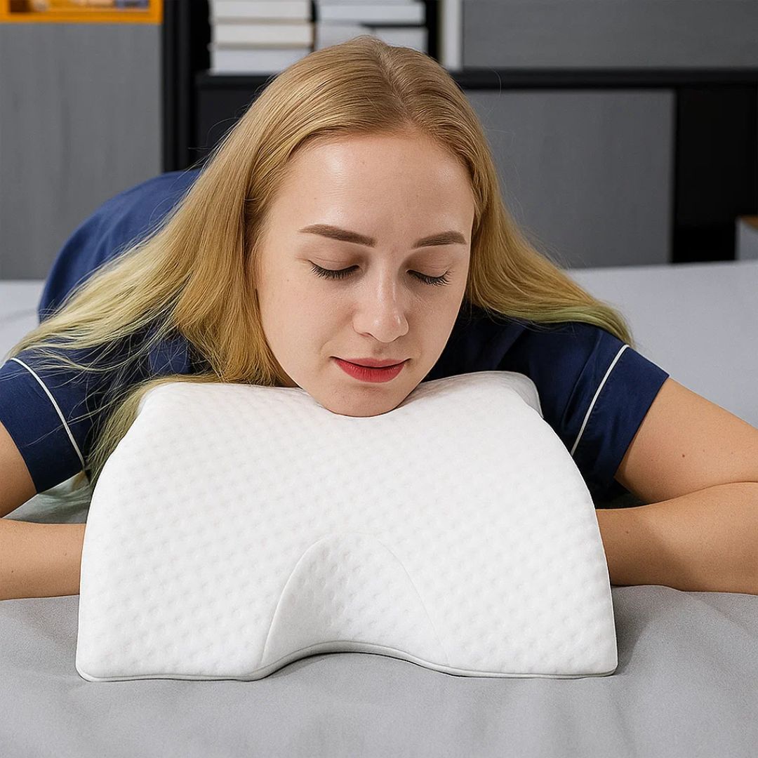 Spine Relief & Posture Alignment – Contour Memory Foam – Pain-Free Deep Sleep Support Norvo