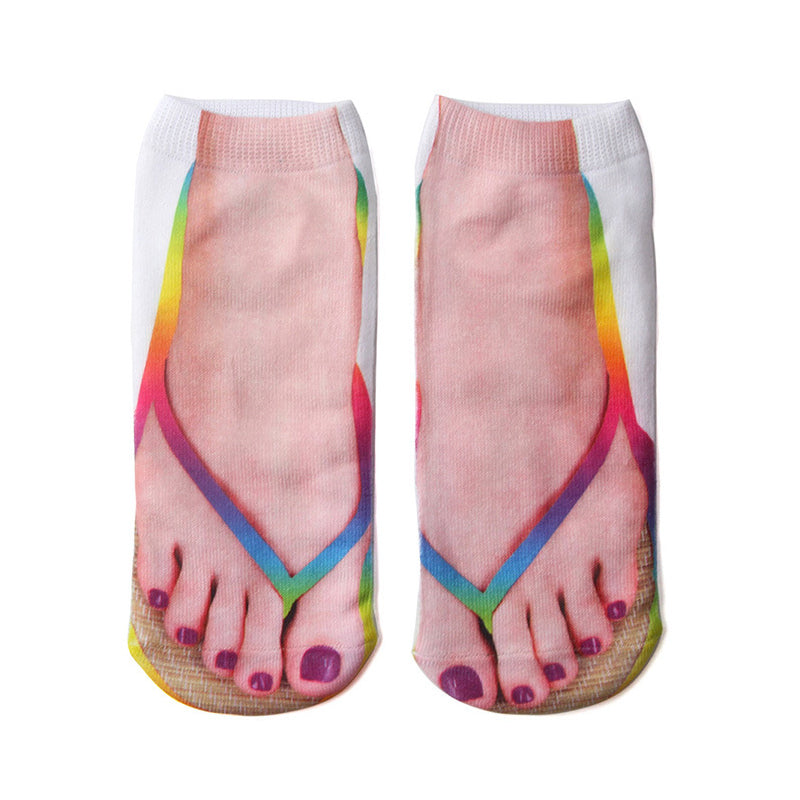 Norvo | Manicure Print Sokker