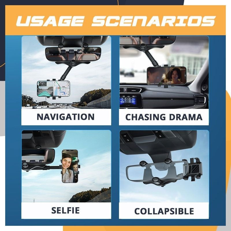 Norvo | Dreibar og utvidbar biltelefonholder