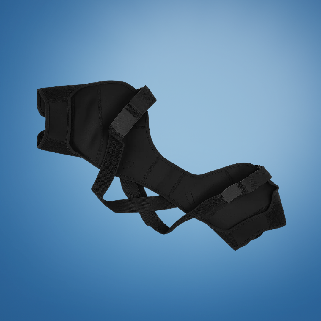 Kryss-kompresjonsstabilitet - Pustende mesh komfort - Linder skuldersmerter og forbedrer holdning Norvo