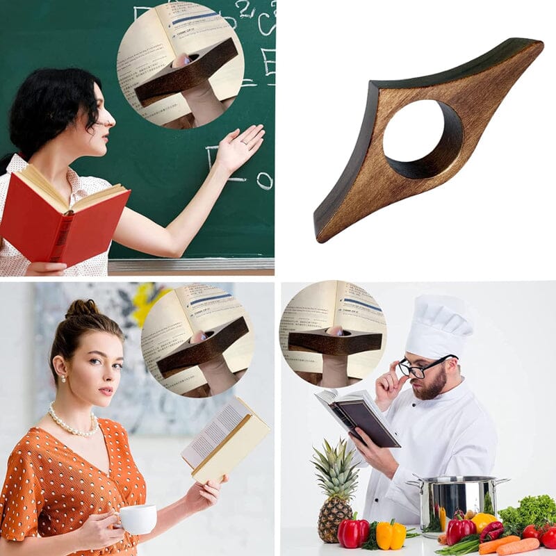 Norvo | Bokleseverktøy laget av massivt tre