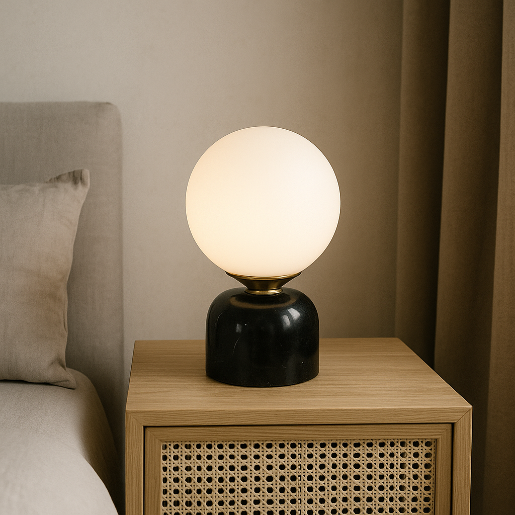 Norvo | Bordlampe i moderne design for stue eller soverom