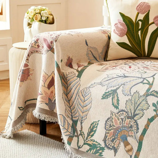 Norvo | Amara Floral Reversibel Sofa Deksel