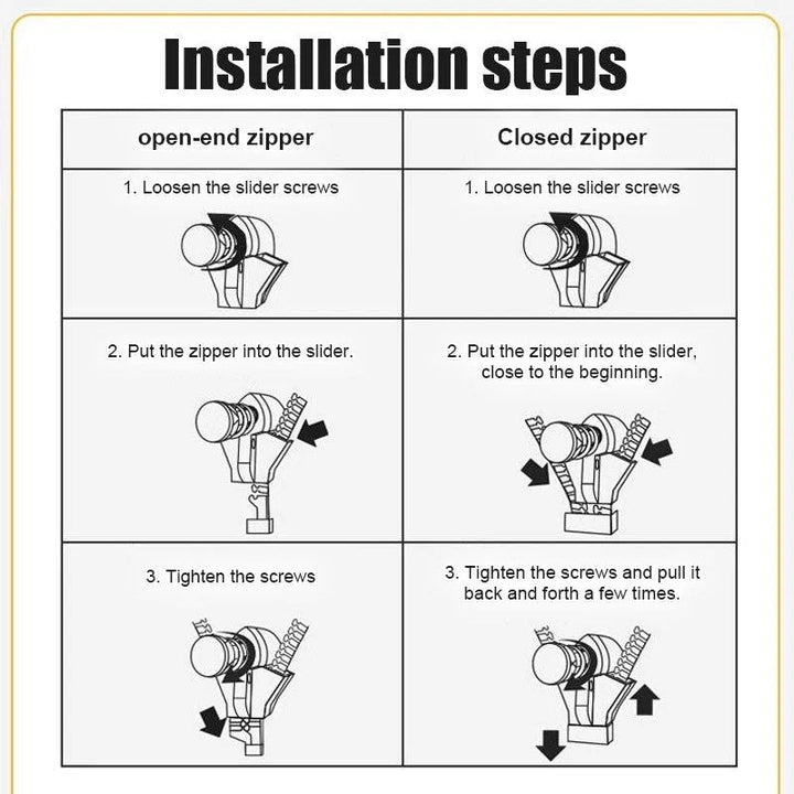 Norvo | ZipperPro Easy-Fix Draper