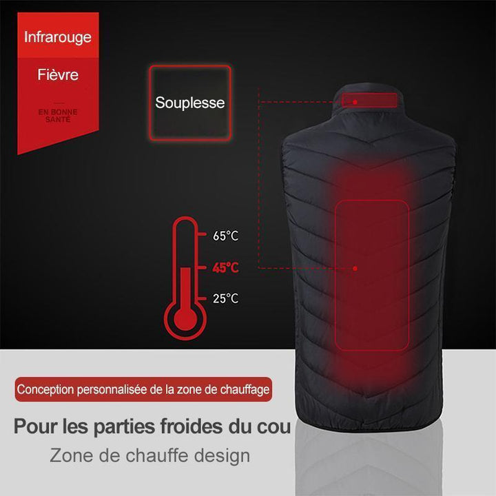 Men's heated vest insulated | Norvo