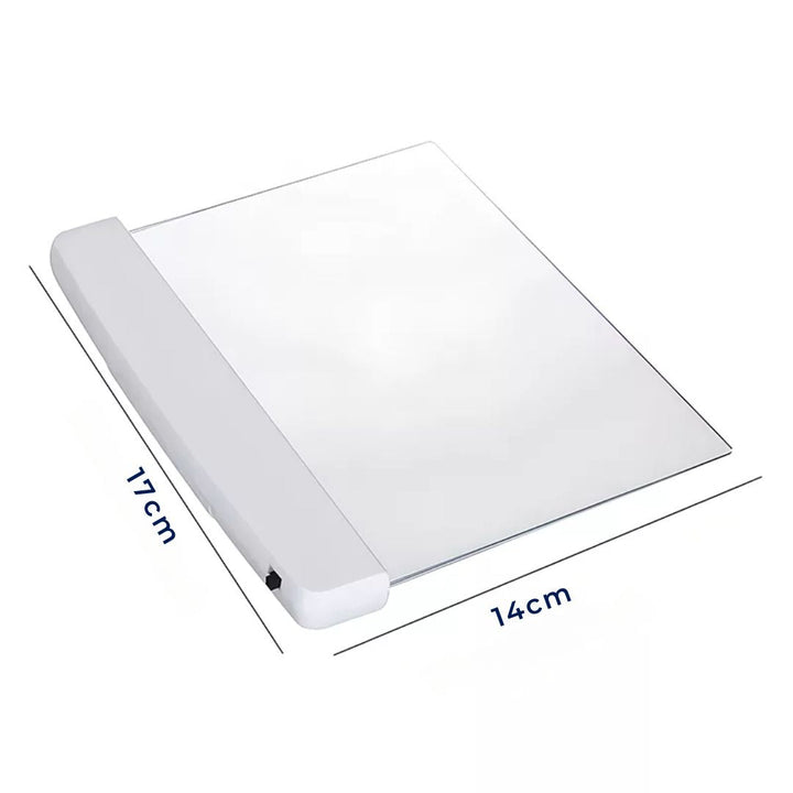 PageGlow | Flat LED Boklys – Blendingfritt Fullside Belysning – Slank Bærbar Design – Øyevennlig for Reisende & Sengetidslesere Norvo