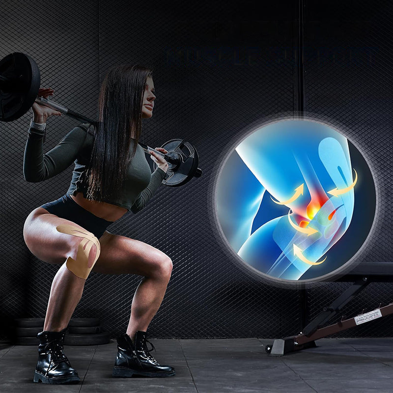 Norvo | Forhåndskuttet kinesiotape for knær